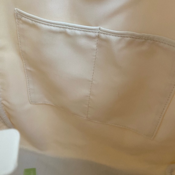 Anthropologie Soft White Faux Fur Tote - Picture 7 of 9